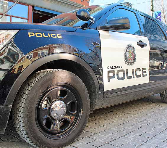 Calgary Police Vehicle